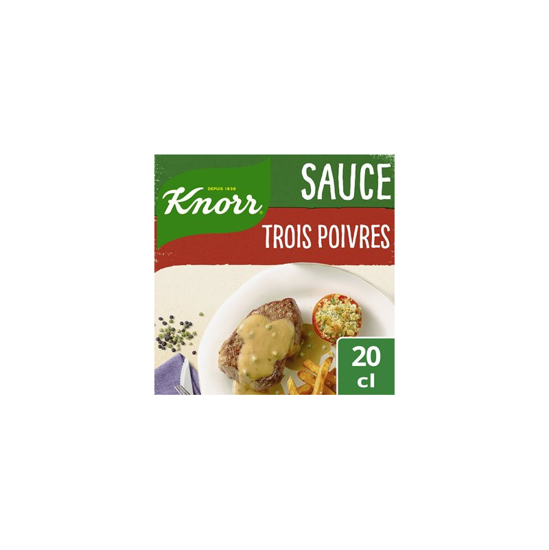Knorr Fresh Cream Pepper Sauce with Fresh Cream 20cl