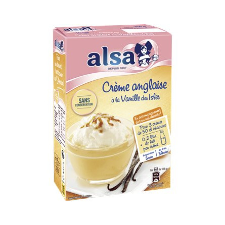 Alsa Preparation for English Vanilla Cream 390g